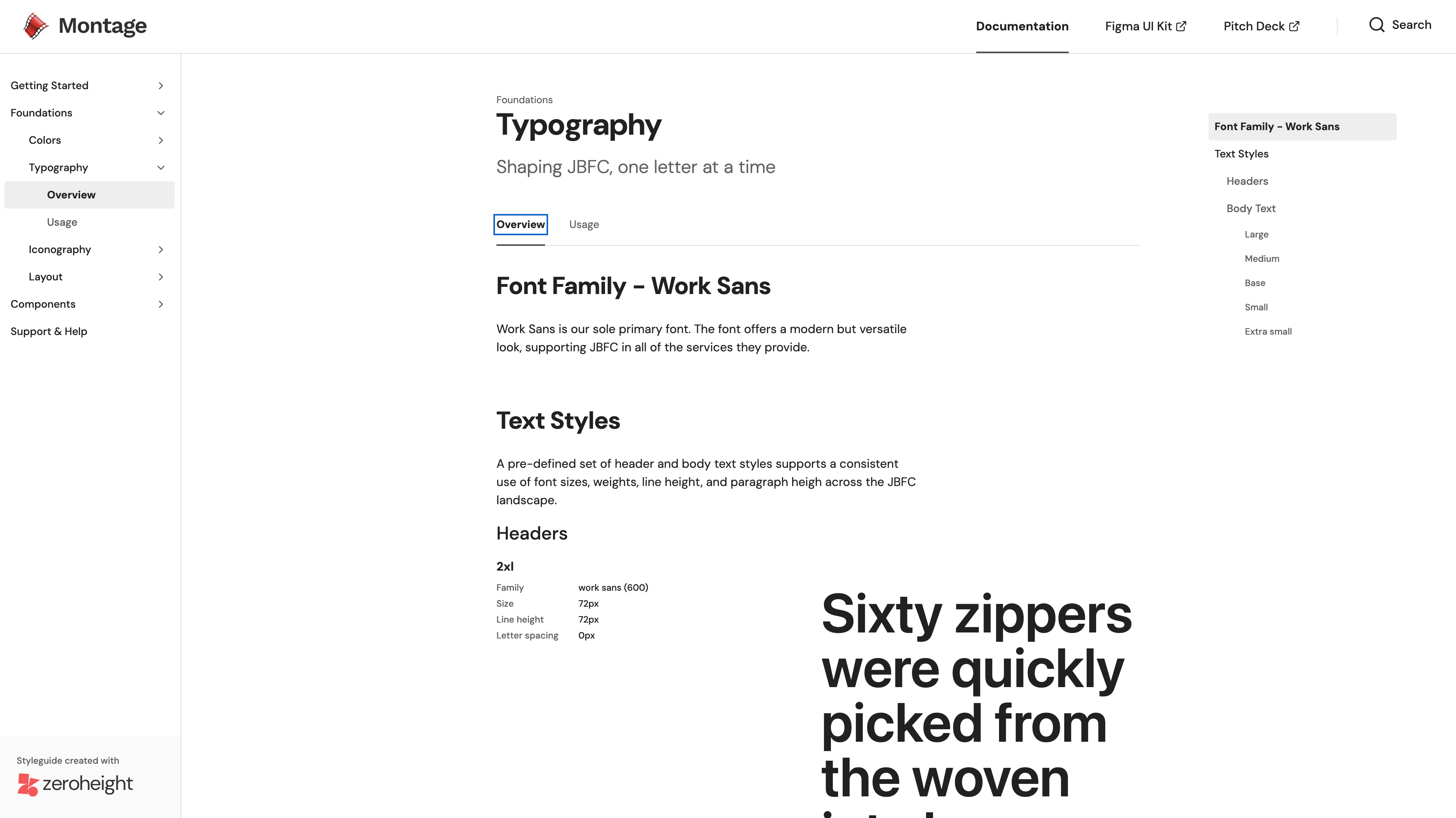 Typography Scale