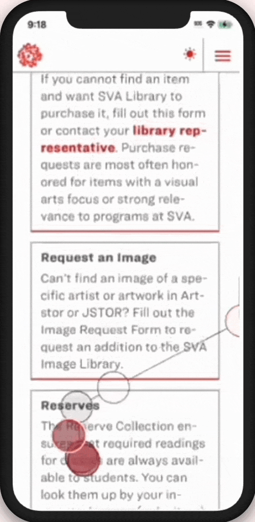 eye tracking showing information skipping